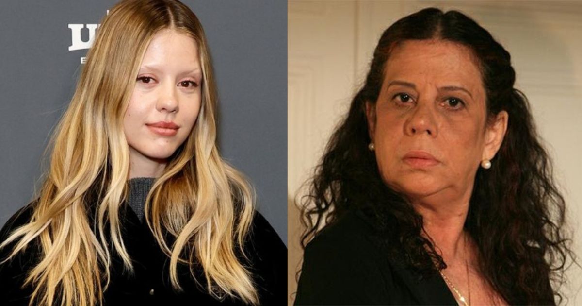 Mia Goth revela que sua inspiração é a atriz Maria Gladys my vovó