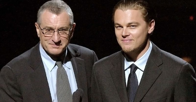 O ator LeonardoDiCaprio entra no time de atores inspirados por ídolos do cinema. Robert De Niro o inspirou através do filme Raggin Ball e outro