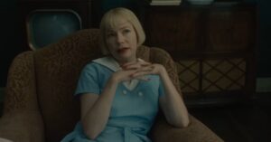 Michelle Williams é mãe de Sammy Fabelman em "Os Fabelmans"