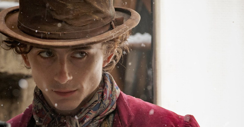 "Wonka", com Timotheé Chalamet, é um dos filmes mais aguardados de 2023. Foto: Reprodução/Internet.