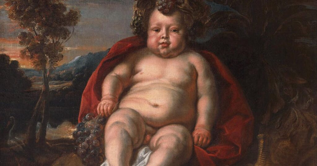 Dioniso quando bebê