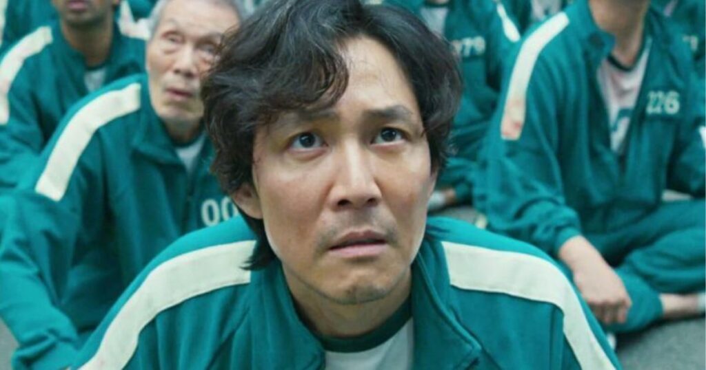 Lee Jung-Jae é o protagonista de Round 6, série da Netflix. Foto: Reprodução/Internet.