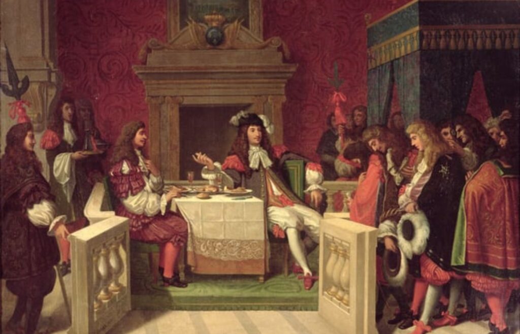 Molière em jantar com Louis XVI, por Jean Augusta Dominique Ingres. Foto: Reprodução/Internet.