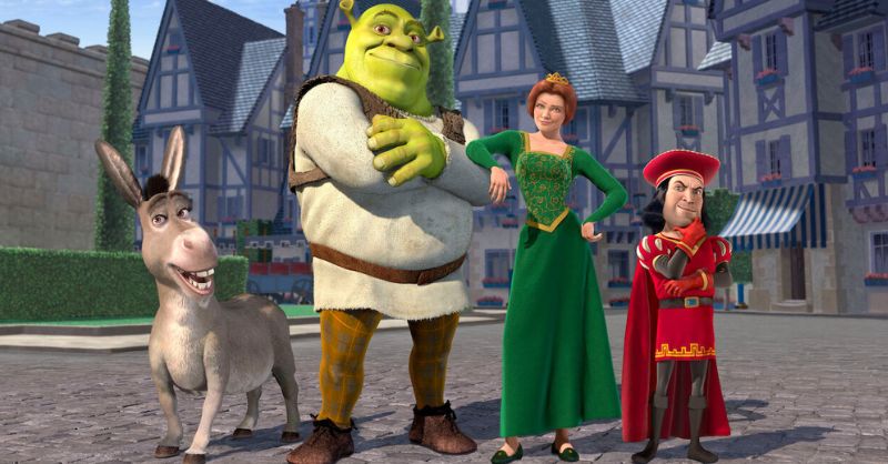 Shrek (2001), salvou o estúdio de cinema DreamWorks da falência.
