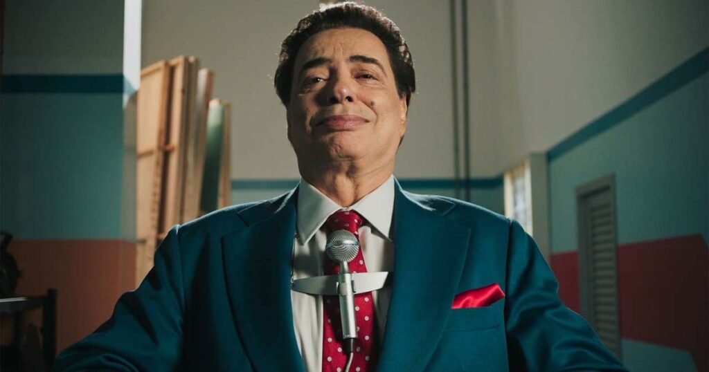 O Rei da TV, série sobre Silvio Santos. Foto: Divulgação.