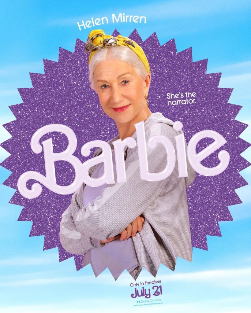 Pôster solo do filme Barbie. Foto: Divulgação.
