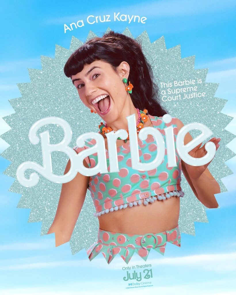 Pôster solo do filme Barbie. Foto: Divulgação.