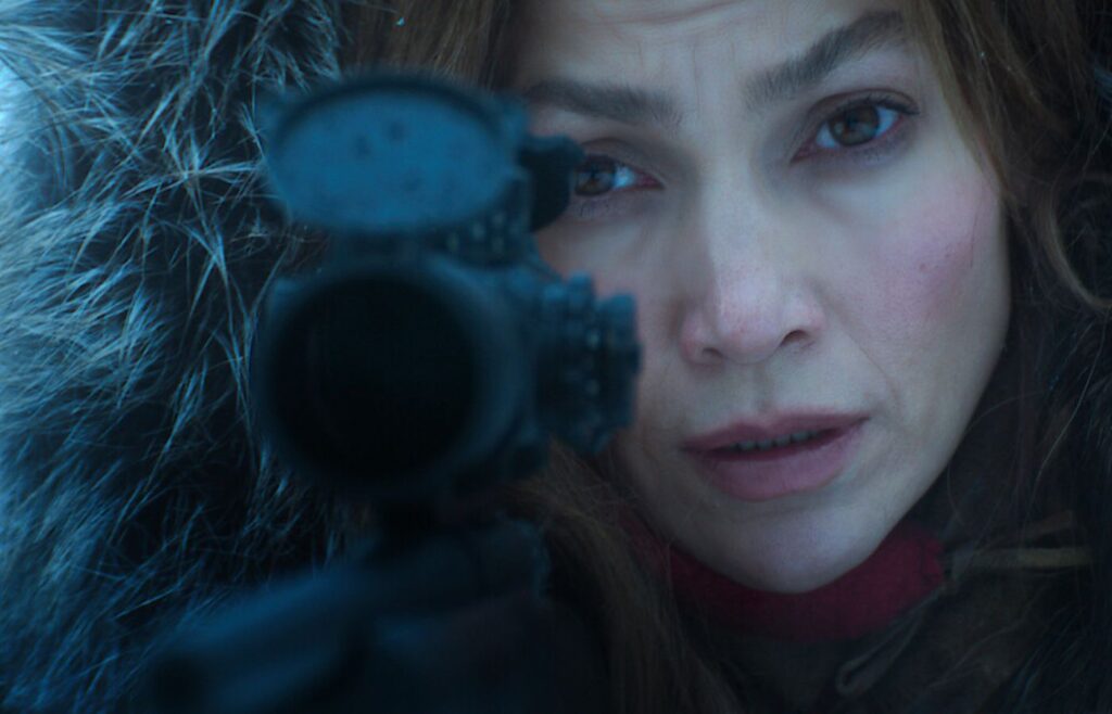 Jennifer Lopez em "A Mãe", novo filme da Netflix. Foto: Divulgação.