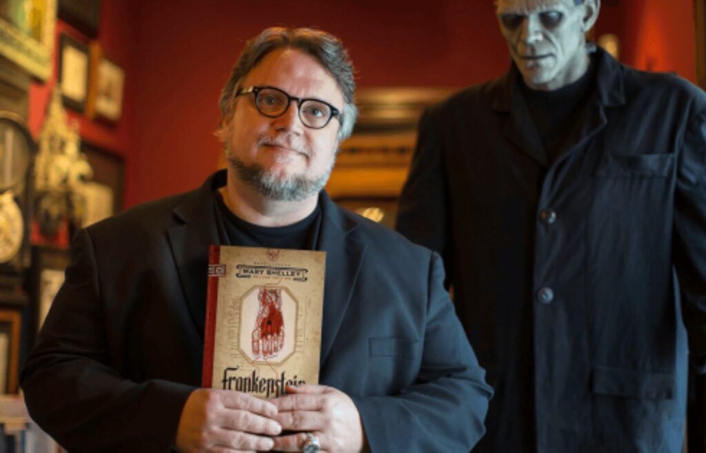 Guillermo Del Toro dirige Frankenstein com Mia Goth, Andrew Garfield e Oscar Isaac. Foto: Reprodução/Internet.