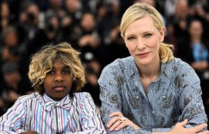 Cate Blanchett em Cannes para a estreia de The New Boy. Foto: Reprodução/Internet.