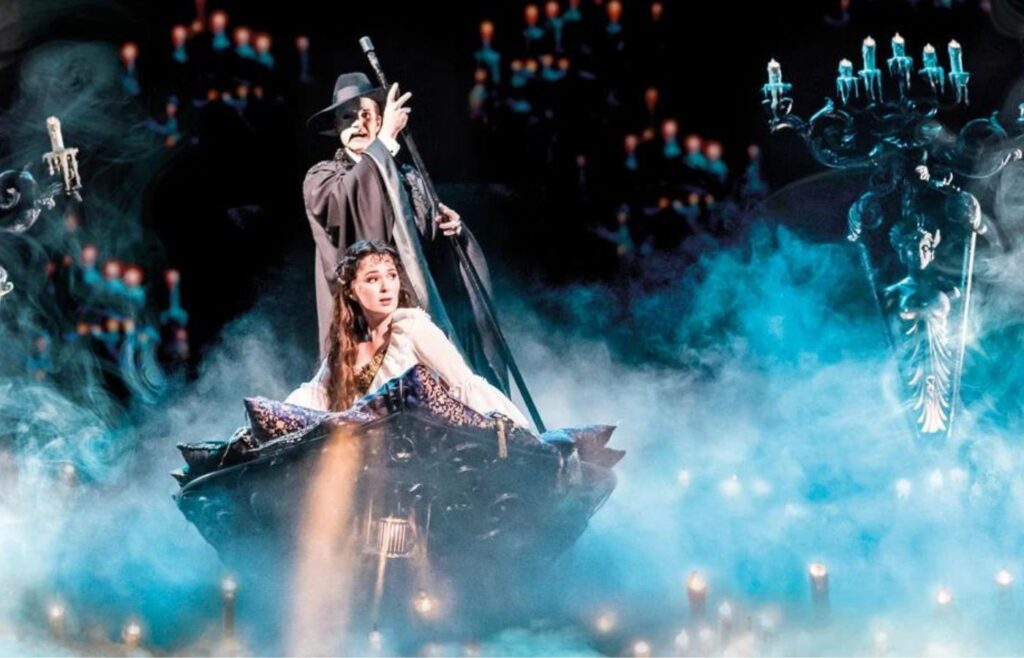O Fantasma da Ópera, Broadway. Foto: Reprodução/Internet.