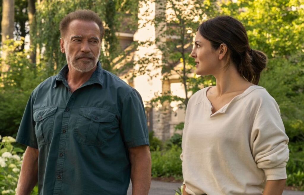 Arnold Schwarzenegger em "FUBAR", nova série de ação da Netflix. Foto: Reprodução/Netflix.