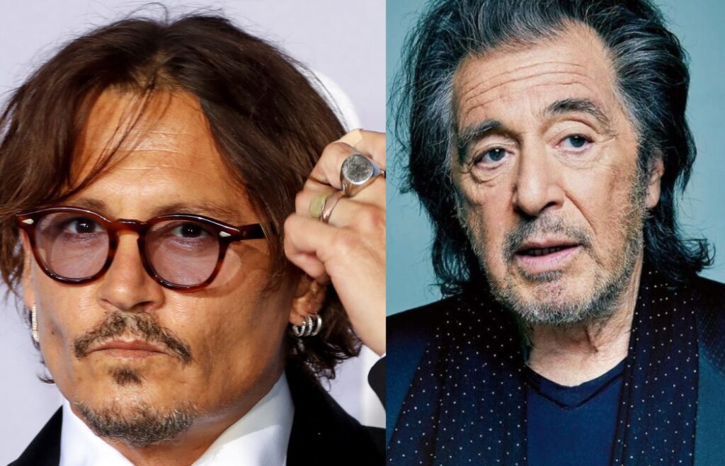 Johnny Depp será diretor de filme com produção de Al Pacino