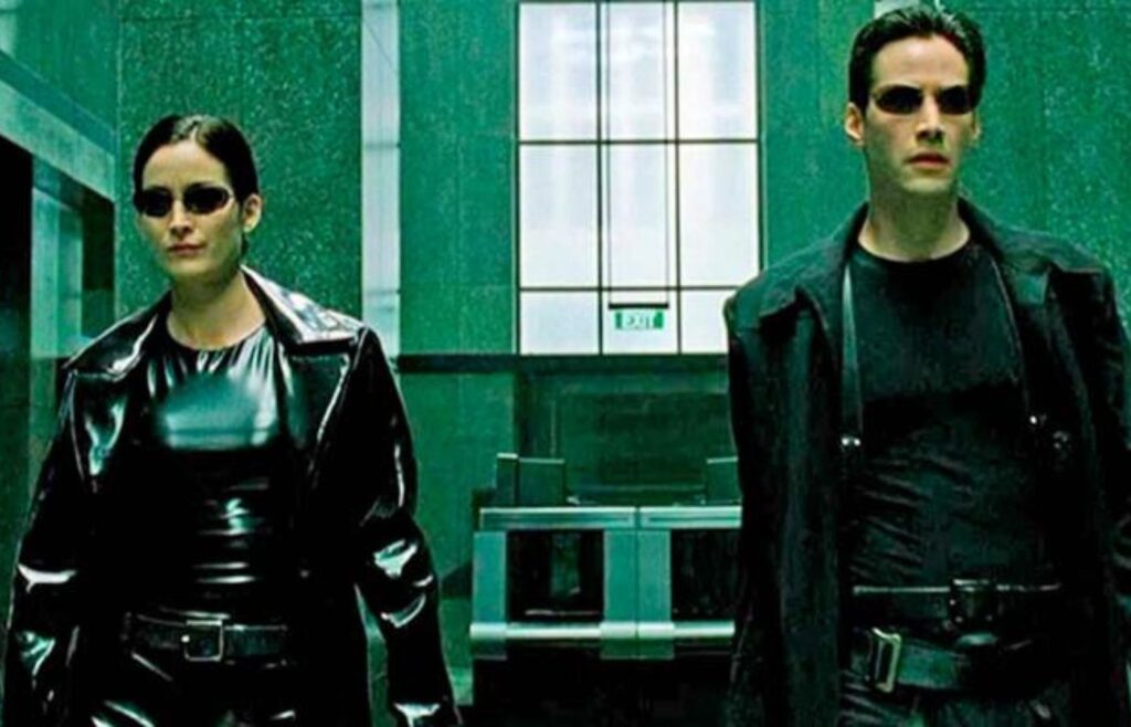 Matrix utiliza cores em seus filmes, inclusive o verde. Foto: Reprodução/Internet.