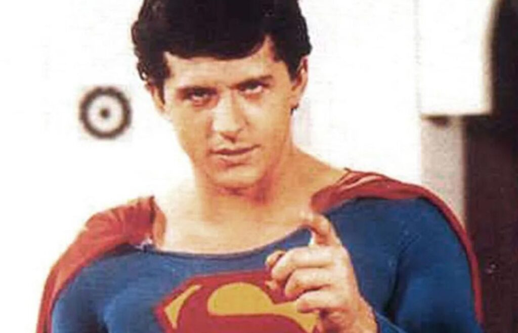 David Wilson como Superman. Foto: Reprodução/Internet.