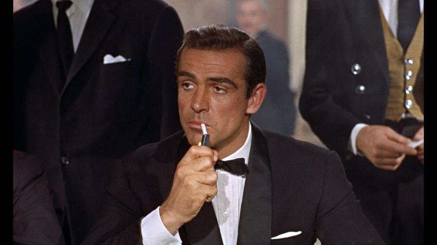 Sean Connery em "007: Contra o Satânico Dr. No" (1962). Foto: MGM. 