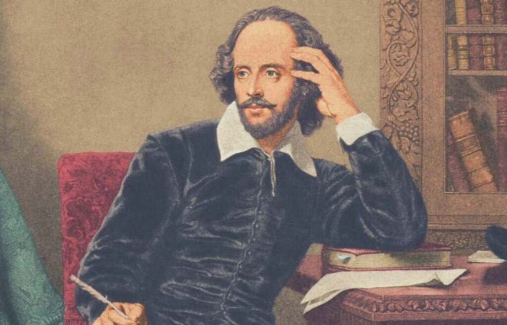 William Shakespeare um dos maiores nomes do teatro antigo. Foto: Reprodução/Internet.