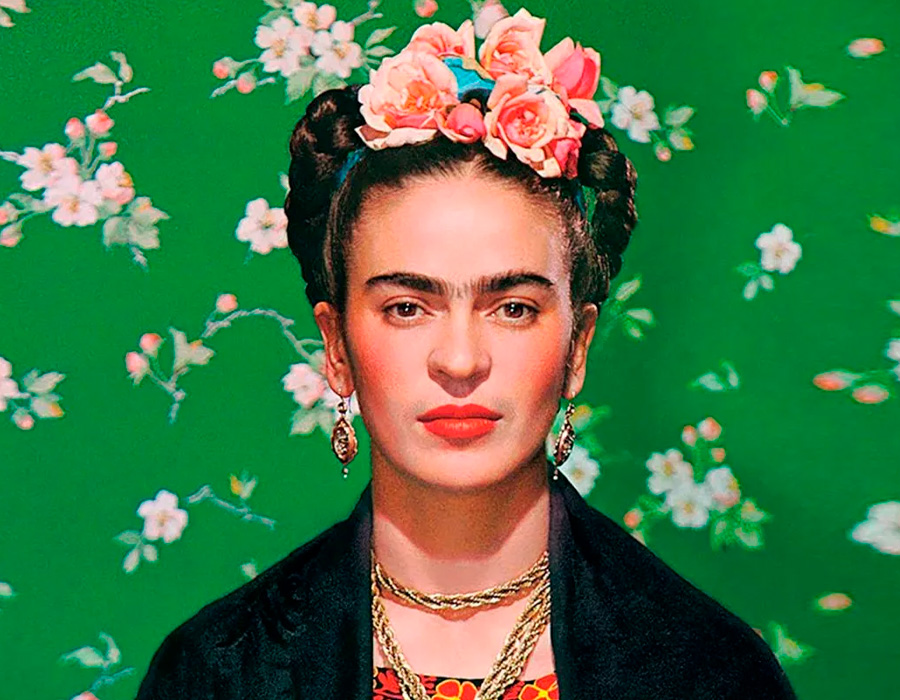 Frida Kahlo, uma das influentes no mundo dos pintores. Foto: Google.