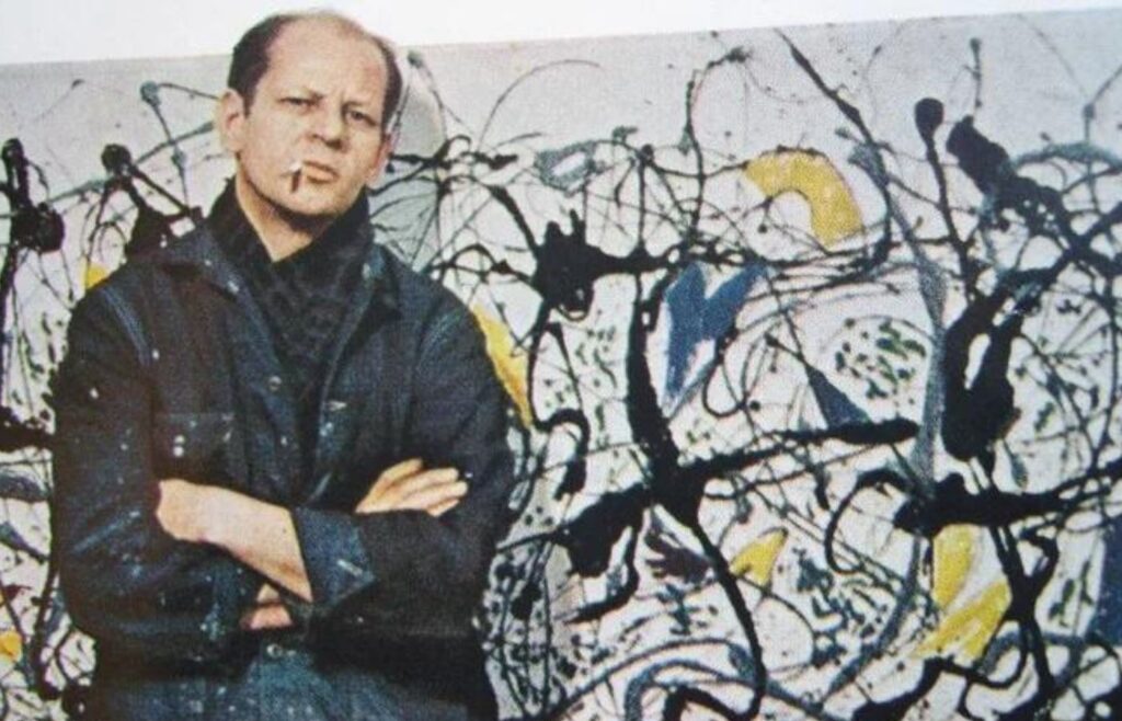 Jackson Pollock, um dos pintores mais conhecidos do mundo. Foto: Google.