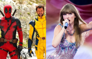 Ryan Reynolds responde sobre Taylor Swift em Deadpool 3. Fotos: Divulgação. Montagem: Blog Hipérion.