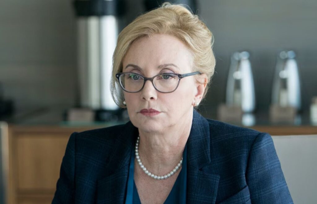 J. Smith-Cameron quer spin-off de Succession focado em sua personagem. Foto: Reprodução/HBO Max.