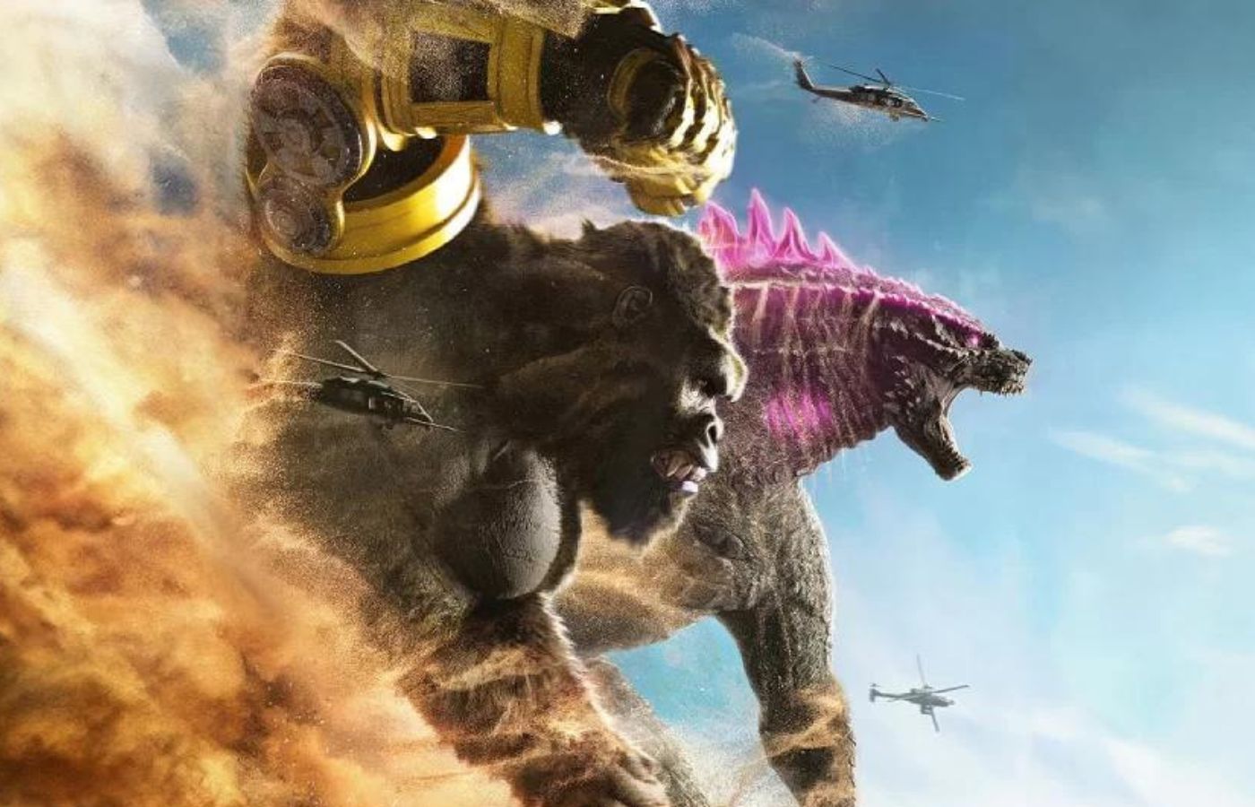Konge Rotte Godzilla e Kong: O Novo Império recebe aprovação moderada do Rotten ...