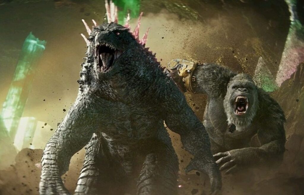 Godzilla e Kong: O Novo Império deve superar expectativas na bilheteria doméstica. Foto: Divulgação.