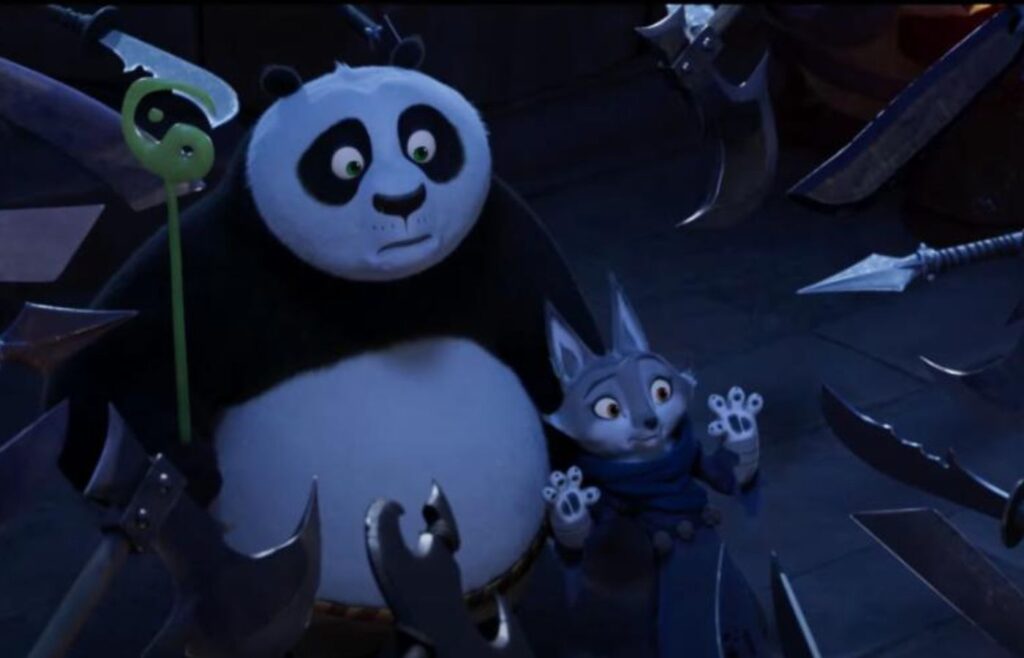 Kung Fu Panda 4 tem bons números na bilheteria doméstica. Foto: Divulgação.