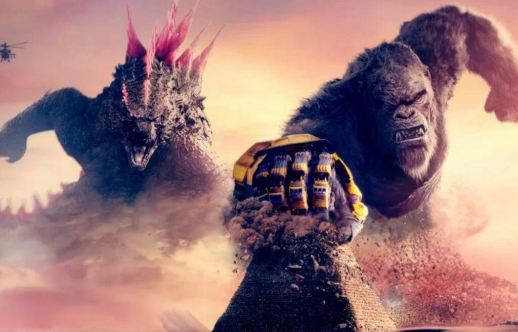 Godzilla e Kong: O Novo Império permanece no topo da bilheteria brasileira. Foto: Divulgação.