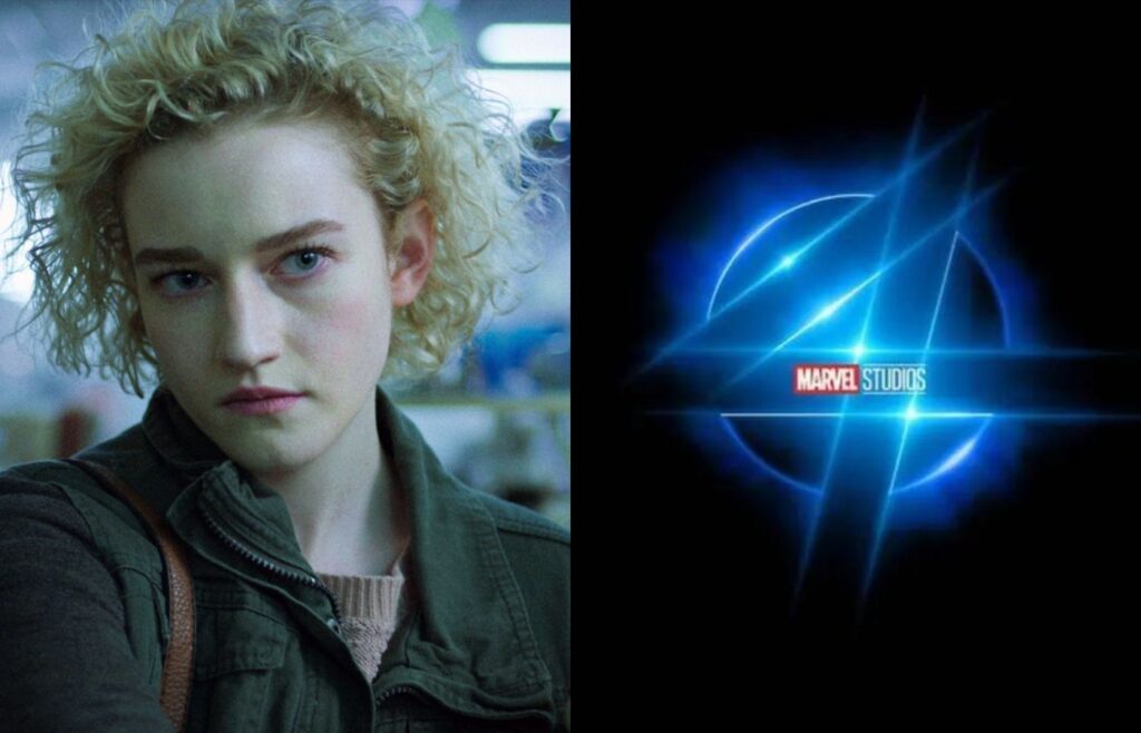 Quarteto Fantástico adiciona Julia Garner no elenco. Fotos: Divulgação/Marvel. Montagem: Blog Hipérion.