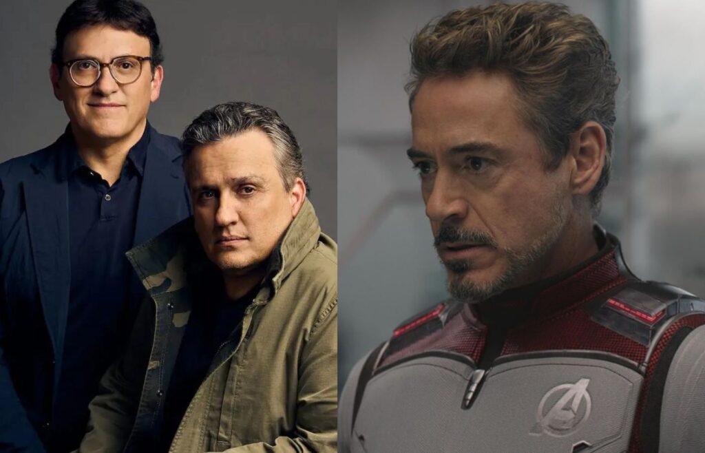 Irmãos Russo falam sobre possível retorno de Robert Downey Jr. ao MCU. Fotos: Reprodução/Disney. Montagem: Blog Hipérion.