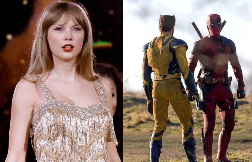 Taylor Swift em Deadpool 3? Diretor responde. Foto: Reprodução/Disney Plus/SplashNews. Montagem: Blog Hipérion.