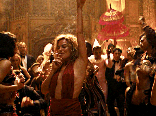 Margot Robbie em Babilônia. Reprodução: Paramount.