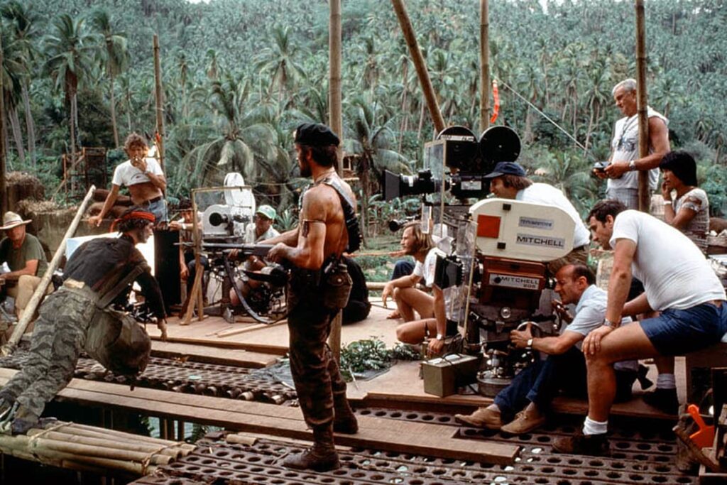 Filmagens de Apocalypse Now. Foto: Reprodução.