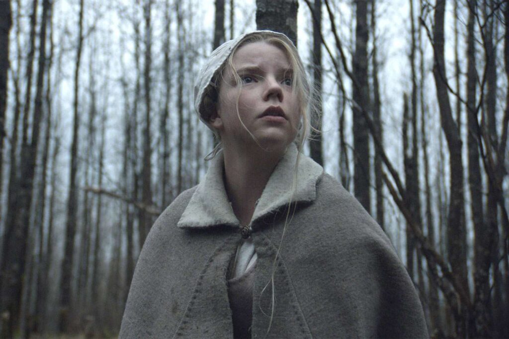 Anya Taylor-Joy em "A Bruxa". Foto: Reprodução/A24.