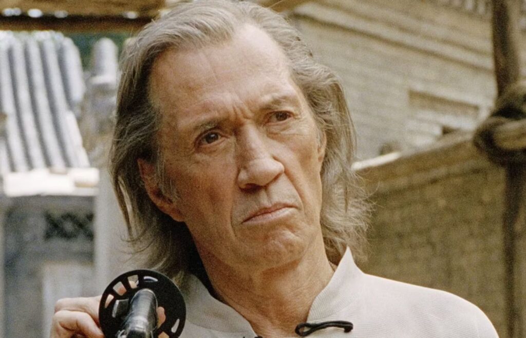 David Carradine em "Kill Bill vol. 2". Foto: Reprodução.