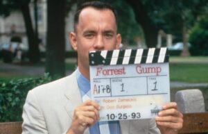 Tom Hanks em Forrest Gump. Foto: Paramount.