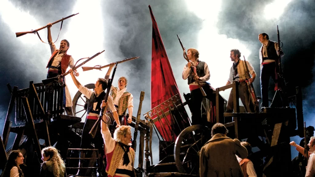 Les Misérables no teatro Broadway. Foto: Variety.