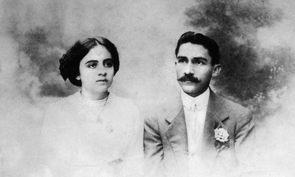 Rita de Cássia Vilar e João Suassuna, pais de Ariano. Foto: Arquivo Pessoal.