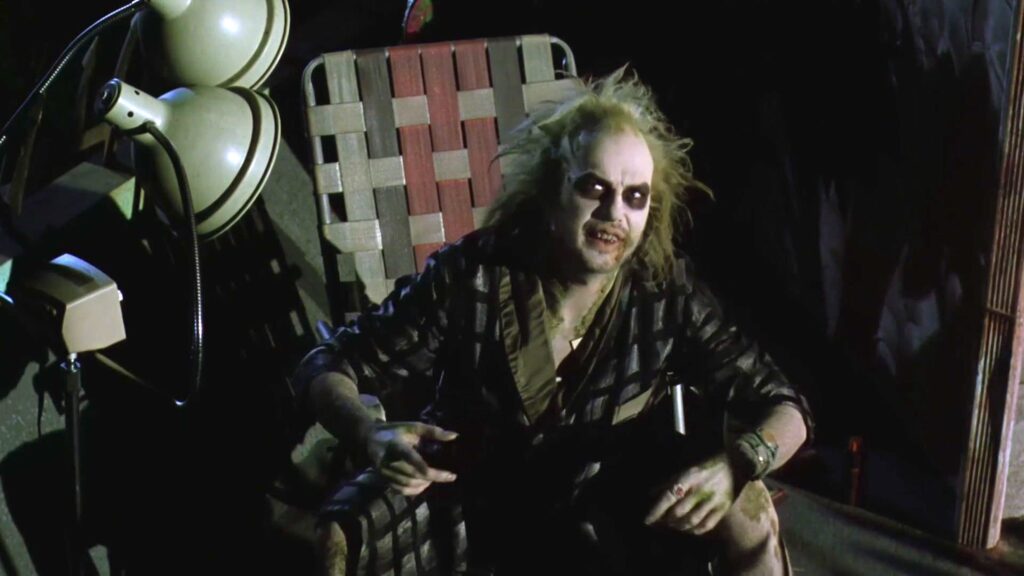 Michael Keaton em "Beetlejuice". Foto: IMDb.