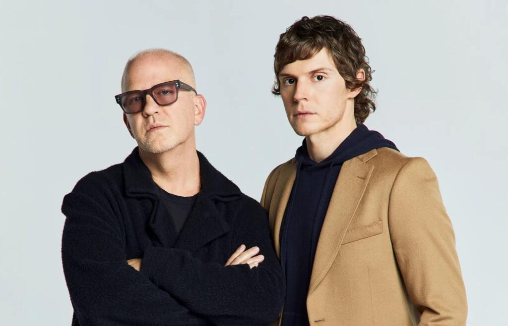 Evan Peters e Ryan Murphy se reúnem em nova série. Foto: Reprodução/Variety.