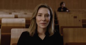 Cate Blanchett em Tár. Foto: Divulgação.