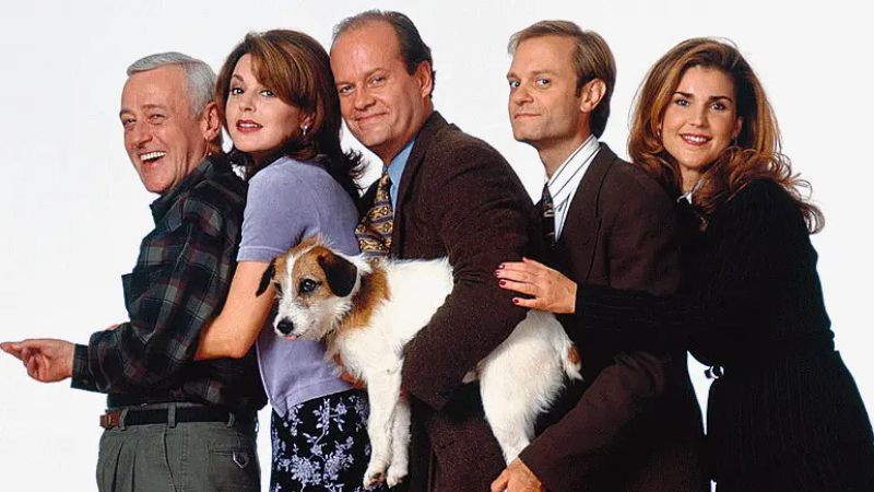 Frasier é uma das produções mais premiadas do Emmy. Foto: Paramount. 