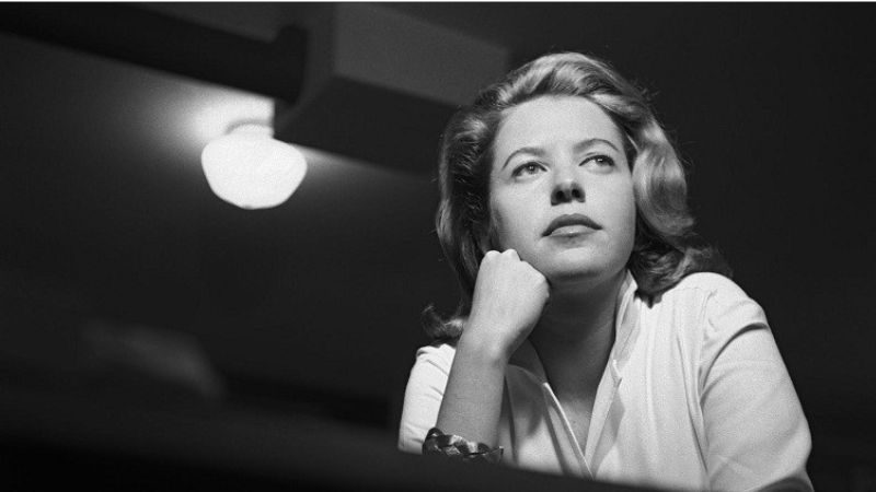 Dia Nacional do Teatro. Dramaturga Hilda Hilst. Foto: Reprodução.