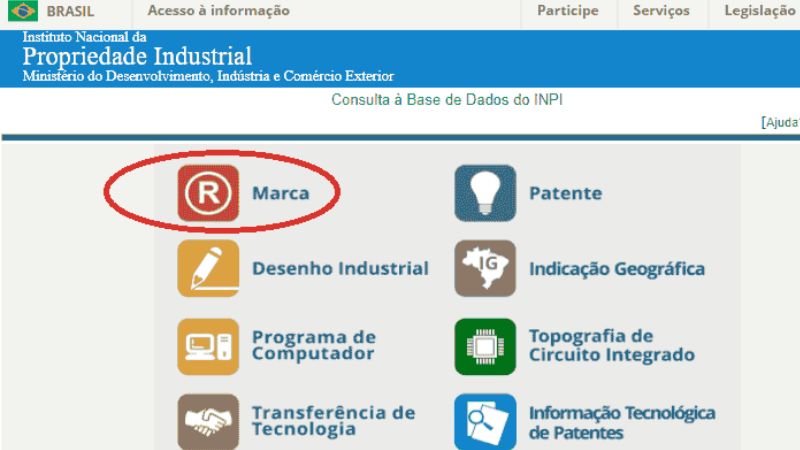 Registrar nome artístico/marca no INPI. Foto: Reprodução.