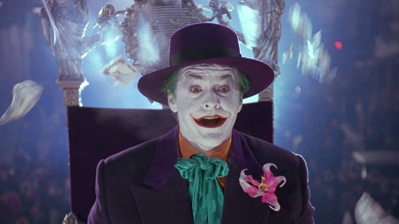Jack Nicholson foi um dos atores que interpretaram Coringa. Foto: Reprodução.