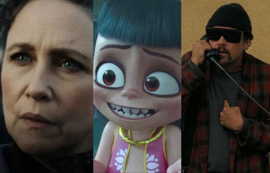 Lançamentos do cinema setembro de 2025. Fotos: Divulgação. Montagem: Blog Hipérion.