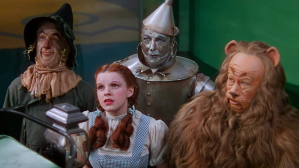 O Mágico de Oz foram um dos filmes que quase não saíram do papel. Foto: Reprodução/MGM.