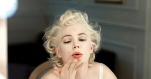 Michelle Williams como Marilyn Monroe. Foto: Reprodução.