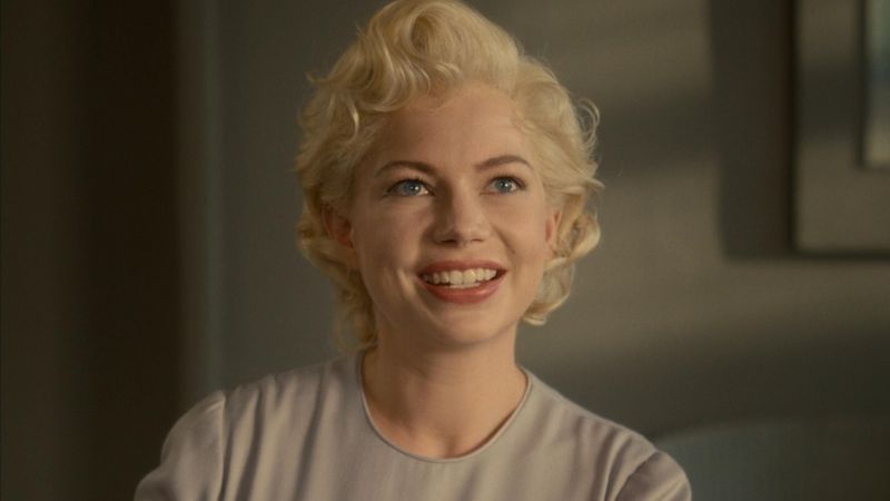 Michelle Williams como Marilyn Monroe. Foto: IMDb.